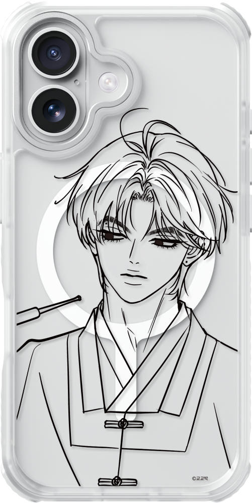 Shinjimoru X Naver Webtoon - Line Drawing M-AirGuard Basic Phone Case