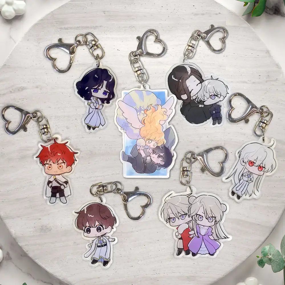 Saving My Sweetheart - SD Acrylic Keyring - BeOn - Acrylic Keyring - Harumio