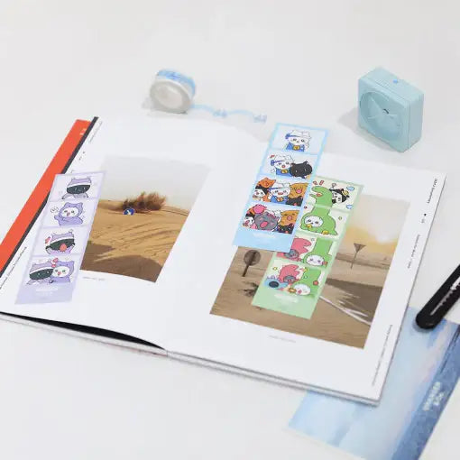 Meow Man - 4-Cut Photo - Webtoon Friends - Home & Living, Accessories - Harumio