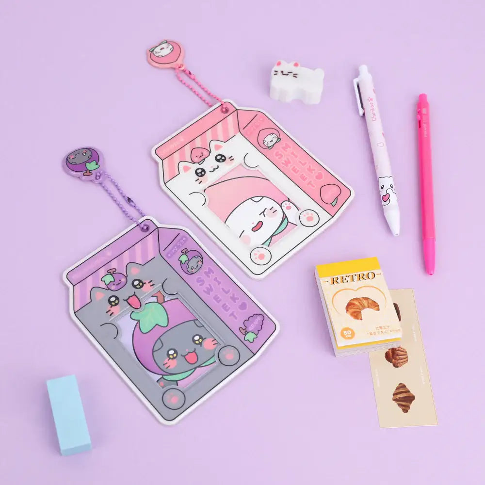 Meow Man - PVC Photo Card Holder - Webtoon Friends - Home & Living, Accessories - Harumio