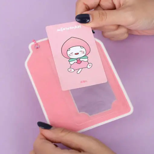 Meow Man - PVC Photo Card Holder - Webtoon Friends - Home & Living, Accessories - Harumio
