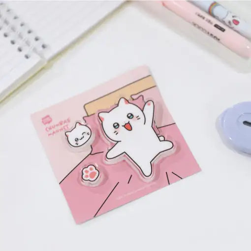 Meow Man - Acrylic Magnet - Webtoon Friends - Acrylic Magnet - Harumio