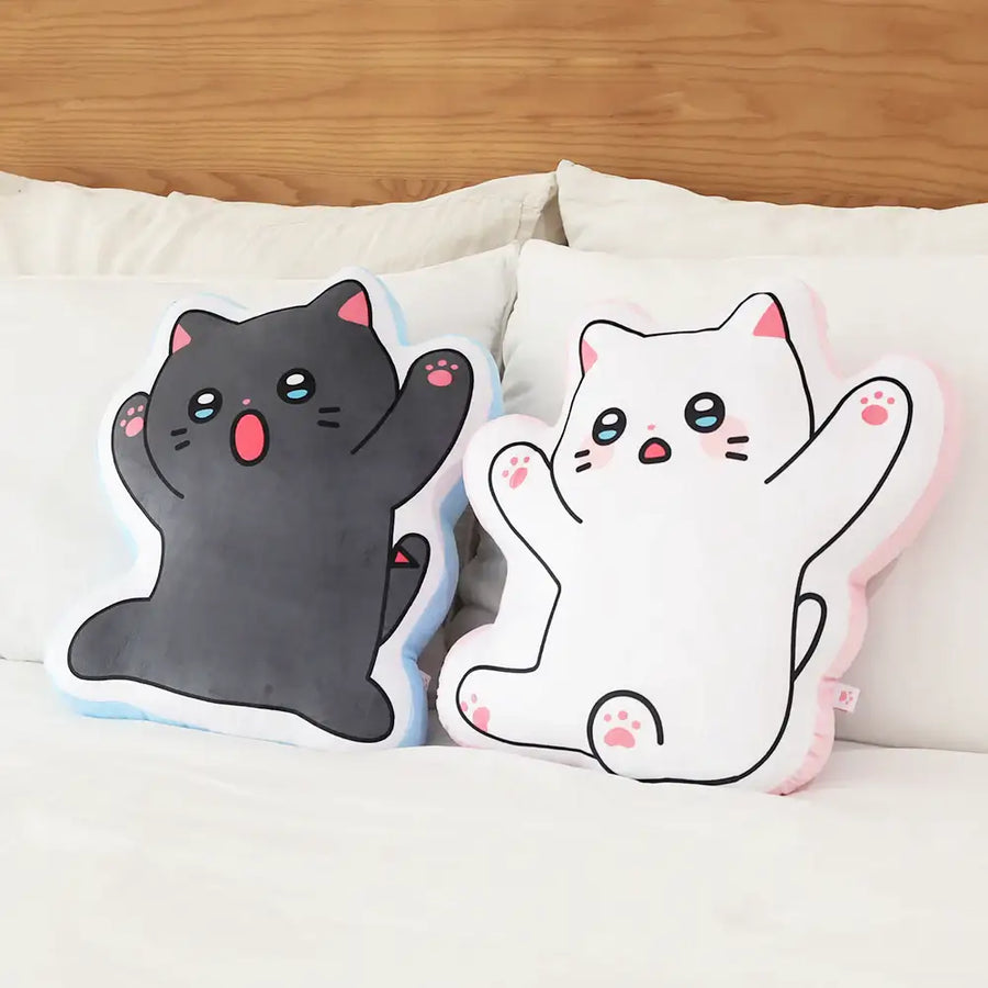 Meow Man - Line Cushion - Webtoon Friends - Home & Living, Accessories - Harumio