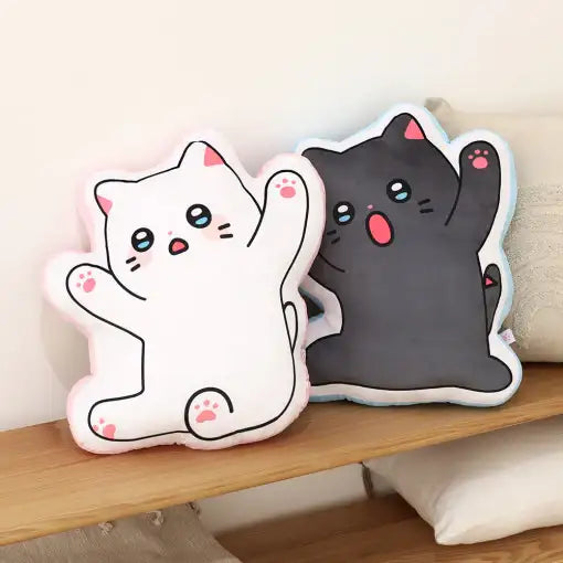 Meow Man - Line Cushion - Webtoon Friends - Home & Living, Accessories - Harumio