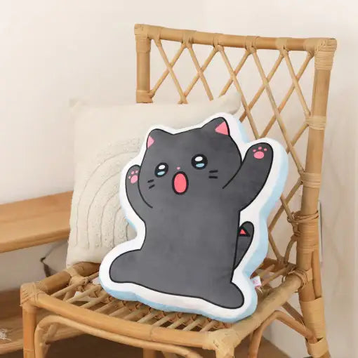 Meow Man - Line Cushion - Webtoon Friends - Home & Living, Accessories - Harumio