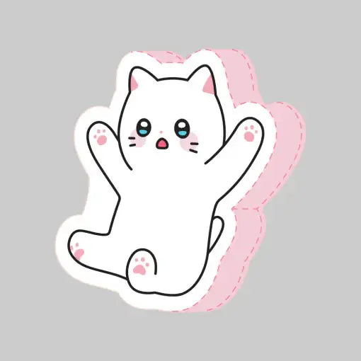 Meow Man - Line Cushion - Webtoon Friends - Home & Living, Accessories - Harumio