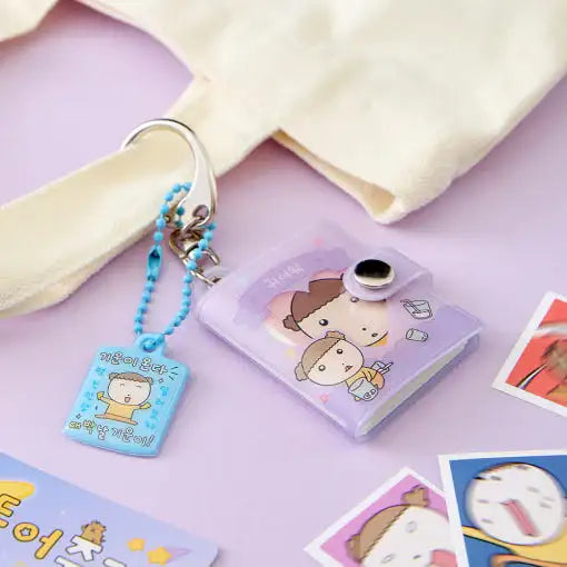 Maru Is a Puppy - Mini Collect Book Keyring - Webtoon Friends - Keyring - Harumio