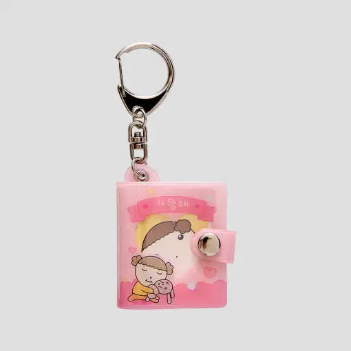 Maru Is a Puppy - Mini Collect Book Keyring - Webtoon Friends - Keyring - Harumio