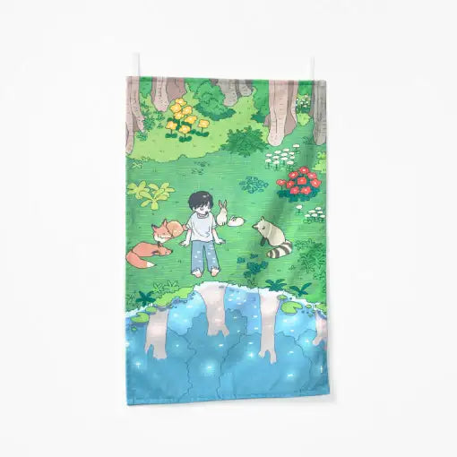 Dam Of The Forest - Fabric Poster - Webtoon Friends - Plush doll - Harumio