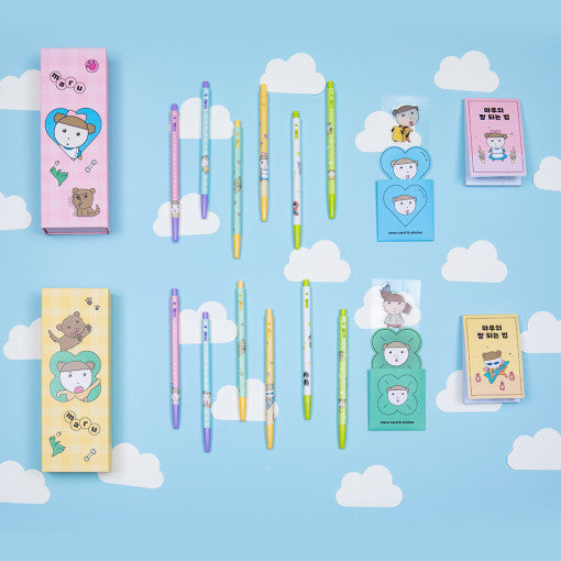 Maru Is a Puppy - Monami Ballpoint Pen Set