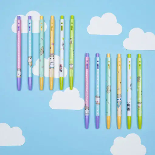 Maru Is a Puppy - Monami Ballpoint Pen Set - Webtoon Friends - Pen - Harumio
