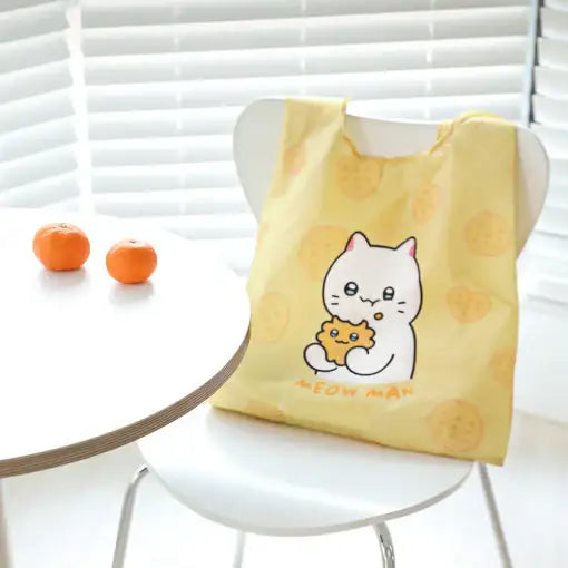 Meow Man - Folding Shopping Bag - Webtoon Friends - Home & Living, Accessories - Harumio
