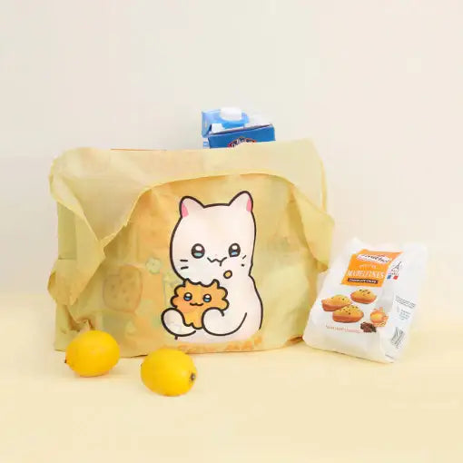 Meow Man - Folding Shopping Bag - Webtoon Friends - Home & Living, Accessories - Harumio