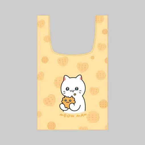Meow Man - Folding Shopping Bag - Webtoon Friends - Home & Living, Accessories - Harumio