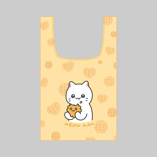 Meow Man - Folding Shopping Bag
