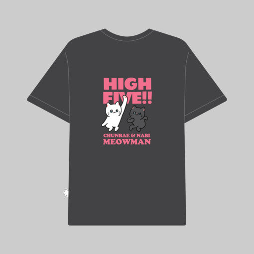 Meow Man - Double-Sided Short-Sleeve T-Shirt