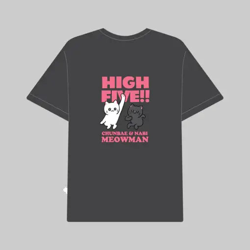 Meow Man - Double-Sided Short-Sleeve T-Shirt - Webtoon Friends - Home & Living, Accessories - Harumio