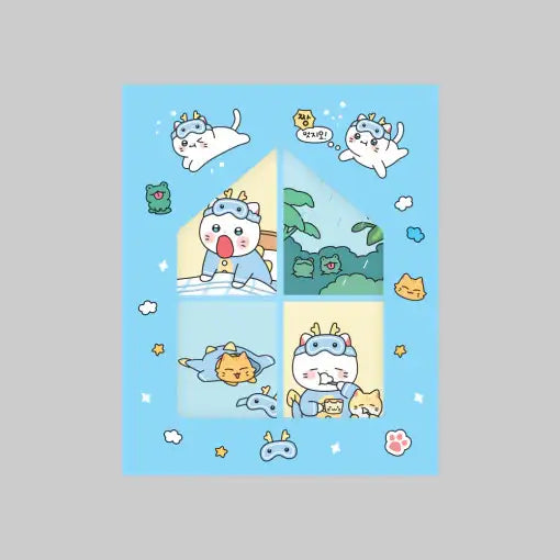 Meow Man - 4x6 Collection Book - Webtoon Friends - Home & Living, Accessories - Harumio