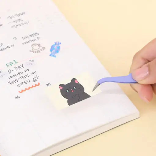 Meow Man - Vertical 4-Cut Stickers - Webtoon Friends - Home & Living, Accessories - Harumio