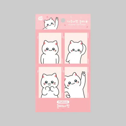 Meow Man - 4-Cut Stickers - Webtoon Friends - Home & Living, Accessories - Harumio
