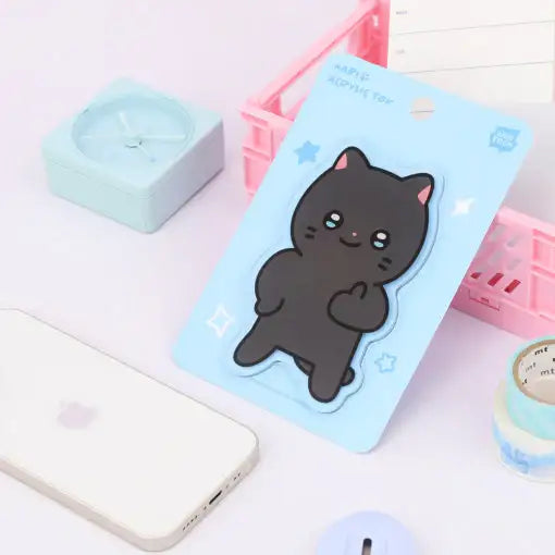 Meow Man - Acrylic Tok - Webtoon Friends - Griptok - Harumio