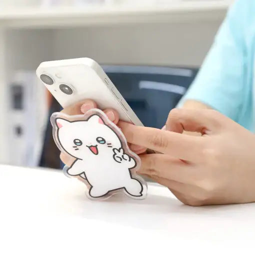 Meow Man - Acrylic Tok - Webtoon Friends - Griptok - Harumio