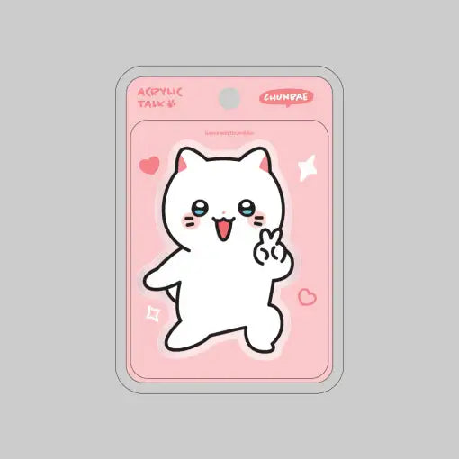 Meow Man - Acrylic Tok - Webtoon Friends - Griptok - Harumio