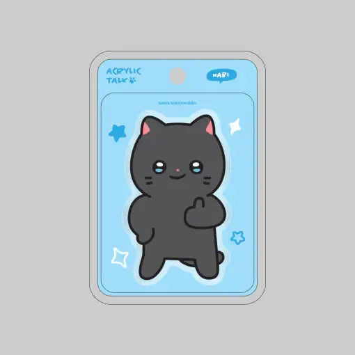 Meow Man - Acrylic Tok - Webtoon Friends - Griptok - Harumio