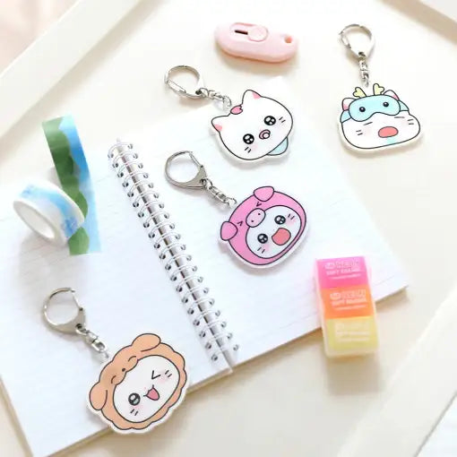 Meow Man - Lenticular Keyring - Webtoon Friends - Home & Living, Accessories - Harumio