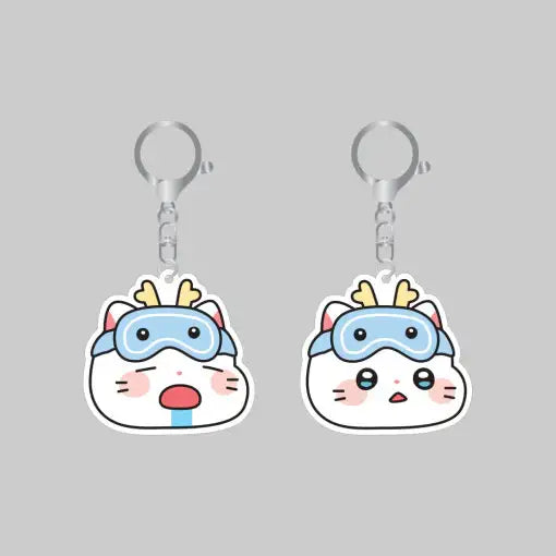 Meow Man - Lenticular Keyring - Webtoon Friends - Home & Living, Accessories - Harumio