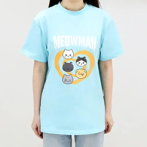 Meow Man - Short Sleeve T-Shirt - Webtoon Friends - Home & Living, Accessories - Harumio