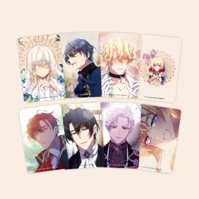 The Beloved Fake Saint - Transparent Card Set - Daon Webtoon Store - Transparent Cards - Harumio