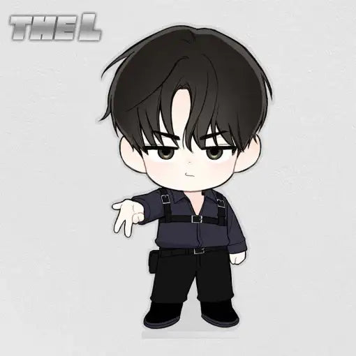 December - Kim Shin Acrylic Stand - Official W - Acrylic Stand - Harumio