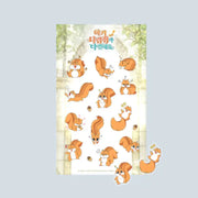 Baby Squirrel is Good at Everything - Beaty Sticker - Daon Webtoon Store - Stickers - Harumio