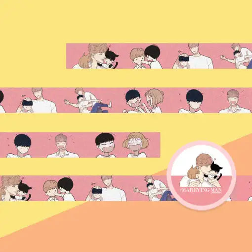 Missing Love: The Marrying Man - Glitter Masking Tape - BeOn - Masking Tape - Harumio