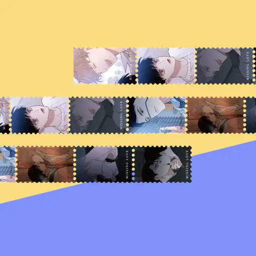 Missing Love: The Marrying Man - Postage Stamp Masking Tape - BeOn - Masking Tape - Harumio