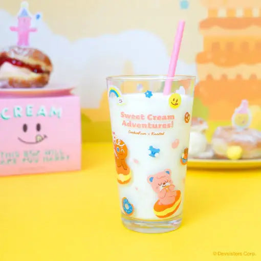 Cookie Run x Knotted - Glass Cup - Cookie Run - Glass Cup - Harumio