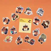 Cookie Run: Adventure Tower - Coco Drop Deco Sticker Set - Cookie Run - Sticker - Harumio