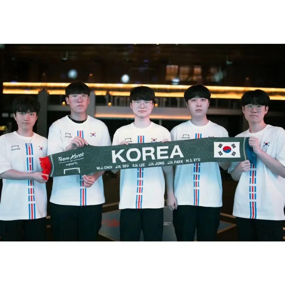 Team Korea eSports - eSports T-Shirt & Muffler - Team Korea eSports - Clothing - Harumio