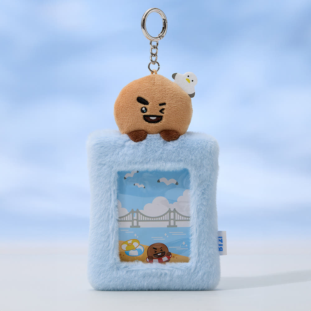BT21: Busan - Doll Photo Card Holder Keyring