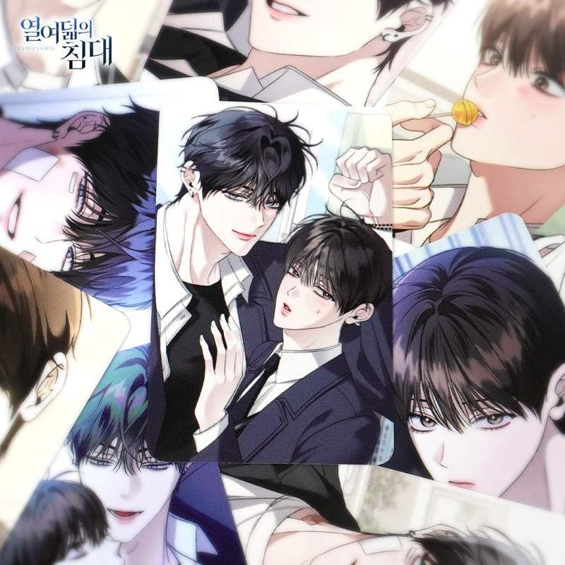 Eighteen's Bed - Mr Blue Monthly Photo Card 2025 x April - Mr Blue Goods Shop - Photo Card - Harumio