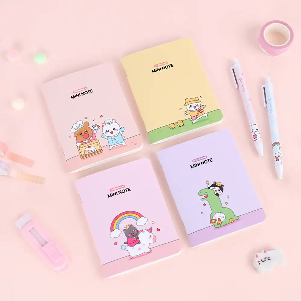Meow Man - Mini Note - Webtoon Friends - Home & Living, Accessories - Harumio