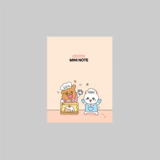 Meow Man - Mini Note - Webtoon Friends - Home & Living, Accessories - Harumio