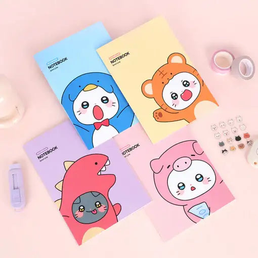 Meow Man - A5 Bound Notebook - Webtoon Friends - Home & Living, Accessories - Harumio