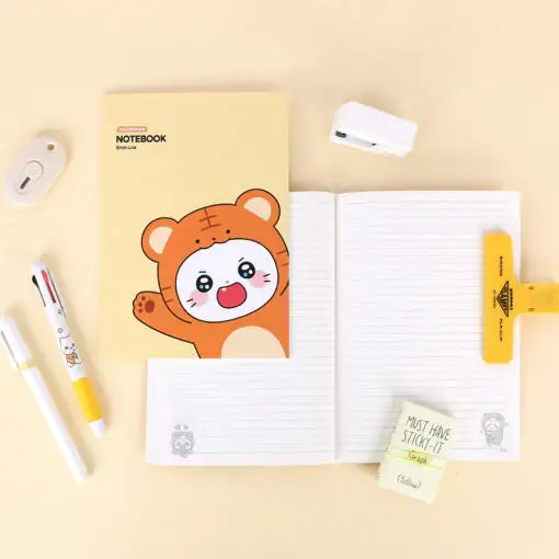 Meow Man - A5 Bound Notebook - Webtoon Friends - Home & Living, Accessories - Harumio