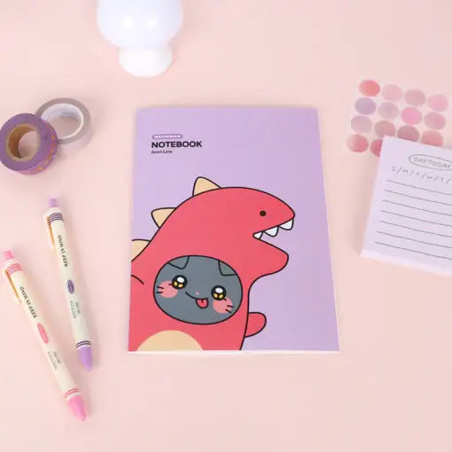 Meow Man - A5 Bound Notebook - Webtoon Friends - Home & Living, Accessories - Harumio