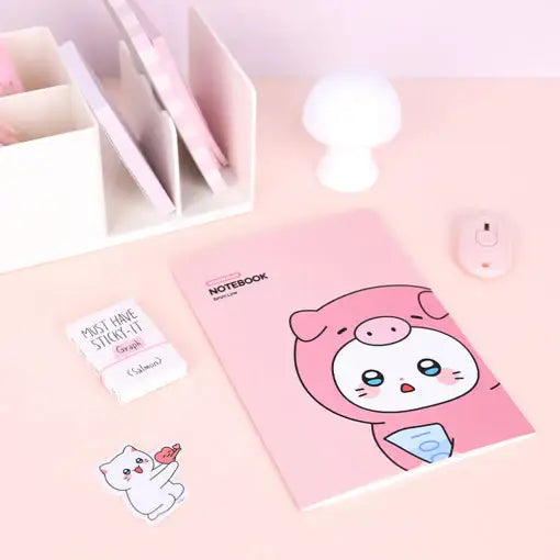 Meow Man - A5 Bound Notebook - Webtoon Friends - Home & Living, Accessories - Harumio