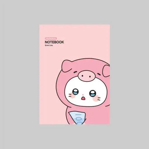 Meow Man - A5 Bound Notebook - Webtoon Friends - Home & Living, Accessories - Harumio