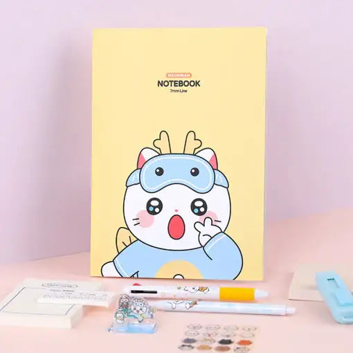 Meow Man - B5 Notebook - Webtoon Friends - Home & Living, Accessories - Harumio