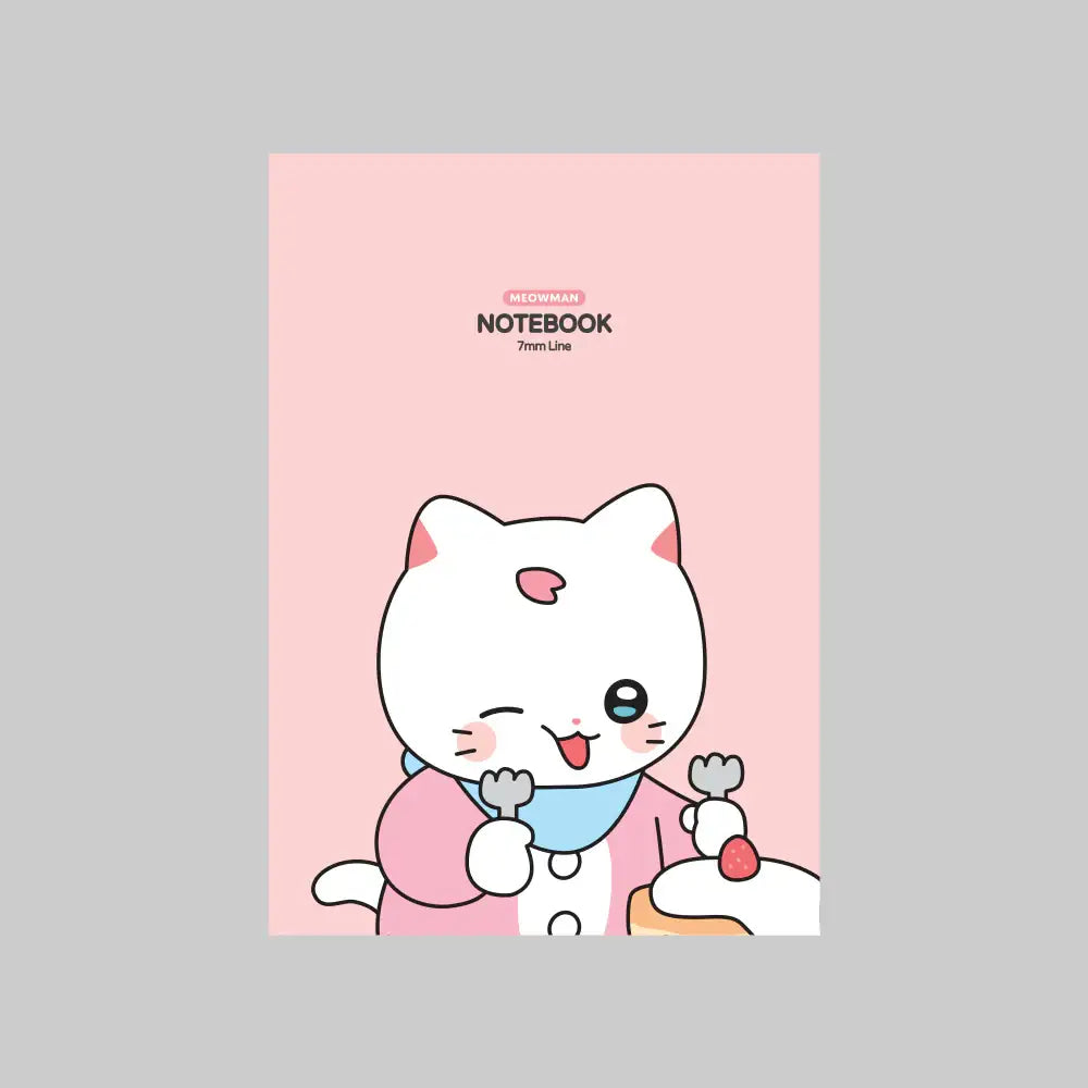 Meow Man - B5 Notebook - Webtoon Friends - Home & Living, Accessories - Harumio